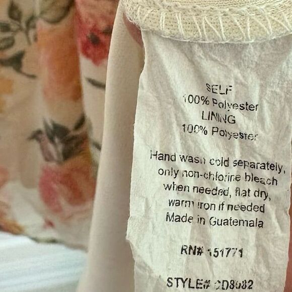 Gilli Floral Print Dress Size Large - Picture 8 of 8